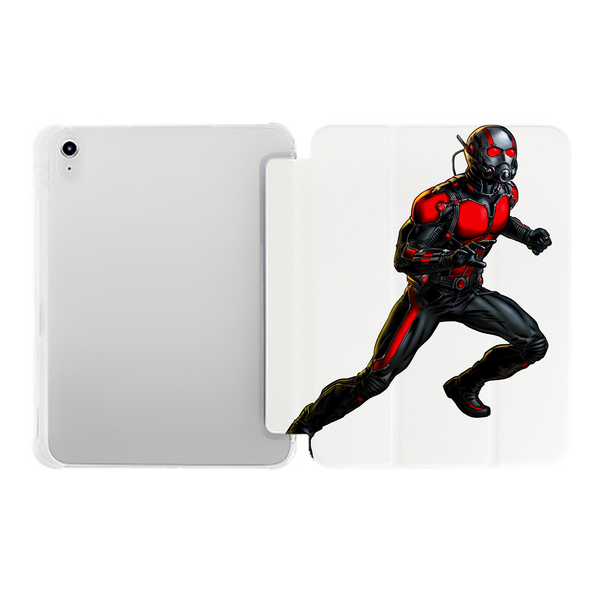 （画像用） アベンジャーズ The Avengers IPad ケース ペン収納付き 三つ折りスタンド PUレザー×シリコン 対応機種9.5/10.5/10.9インチ